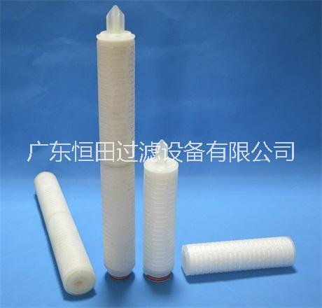 广州市树脂折叠滤芯PE材质厂家树脂折叠滤芯PE材质聚丙烯（PP）折叠滤芯