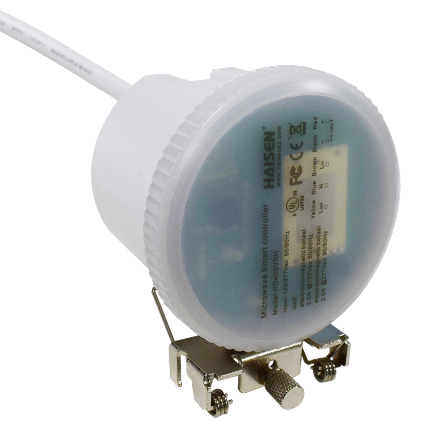 海兴科技 HD406V-CRH高空微波感应器工矿灯使用美规欧规雷达感应器遥控设置功能