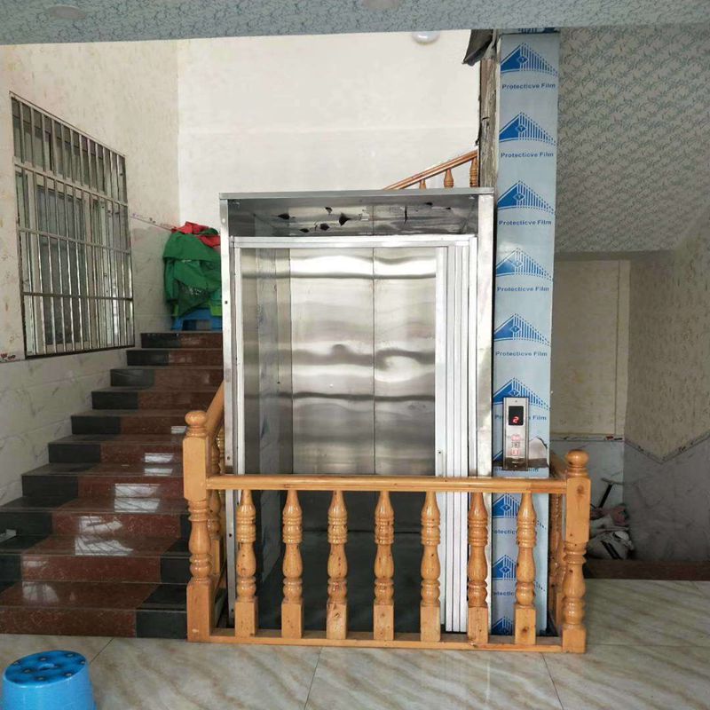 黑龙江小型家用电梯价格-2层室内升降货梯报价