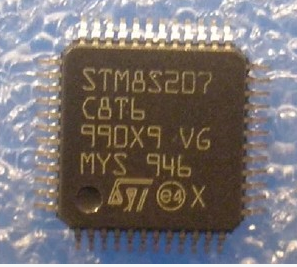 单片机STM8S207C8T6 STM8S207C8 封装LQFP48 单片机 进口原装现货 另可烧录相应IC图片