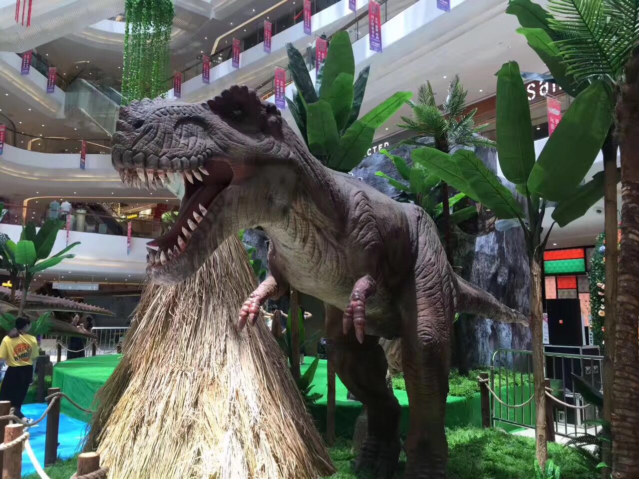 3米-30米大型仿真恐龙出租 有动作有声音图片