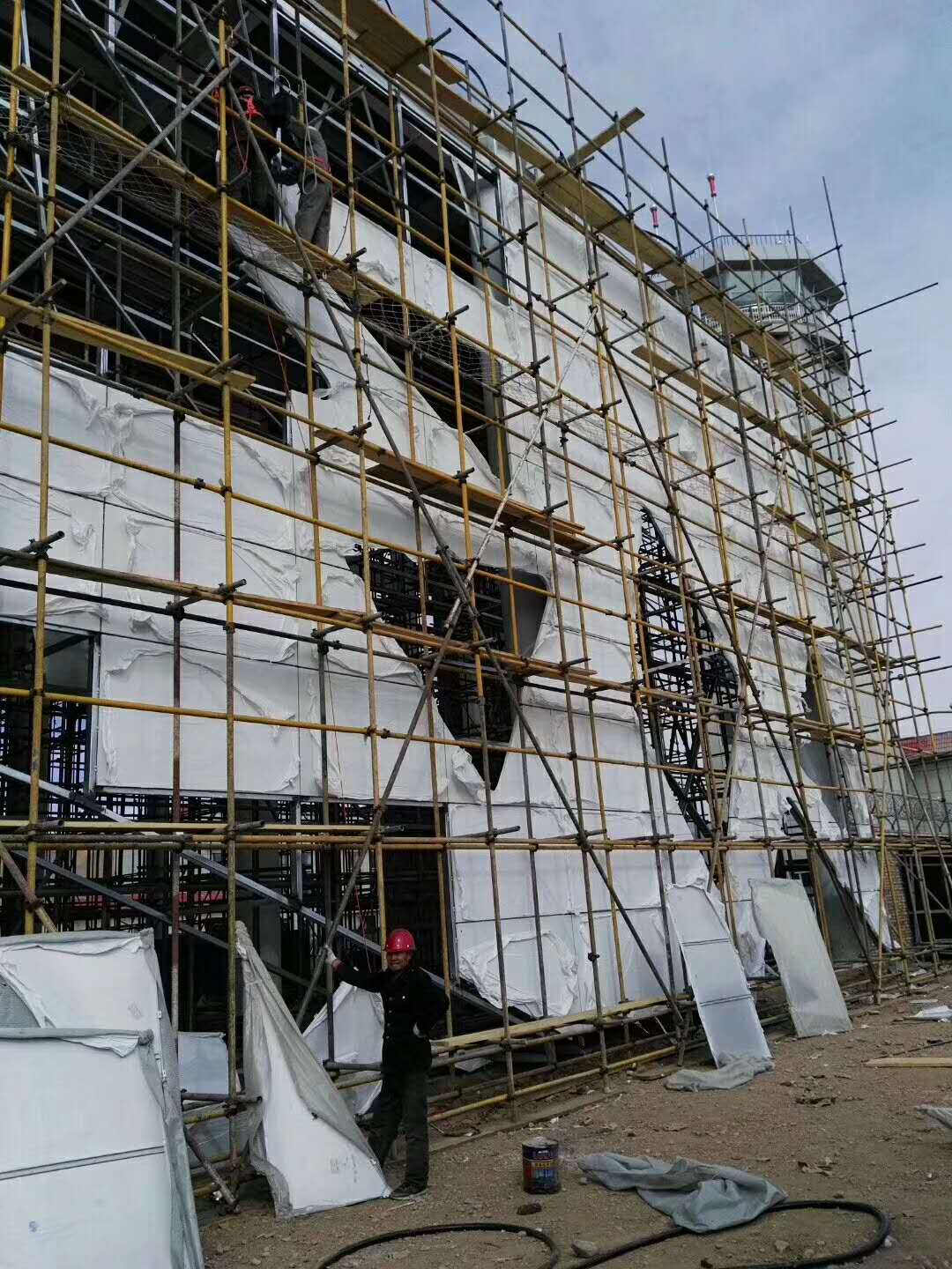 广州市青海祁连机场外墙氟碳铝单板厂家