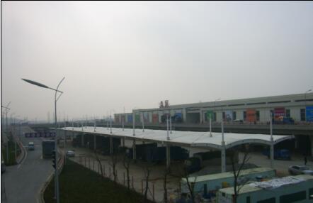 深圳市南京交易大棚张拉膜结构厂家