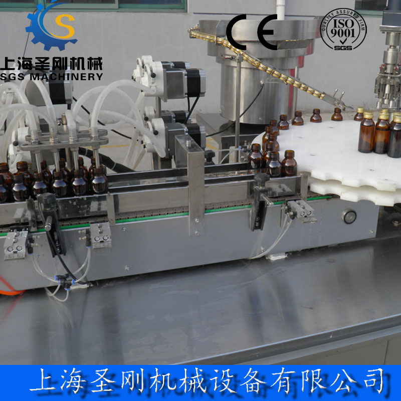 上海厂家供应10毫升口服液灌装机 送货上门口服液灌装机械图片