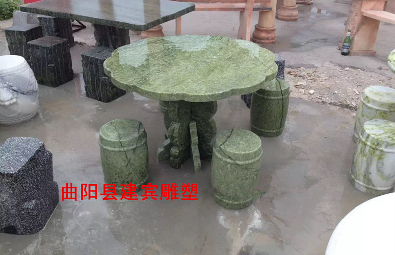 石雕桌子 石桌石凳 石桌子雕刻厂家