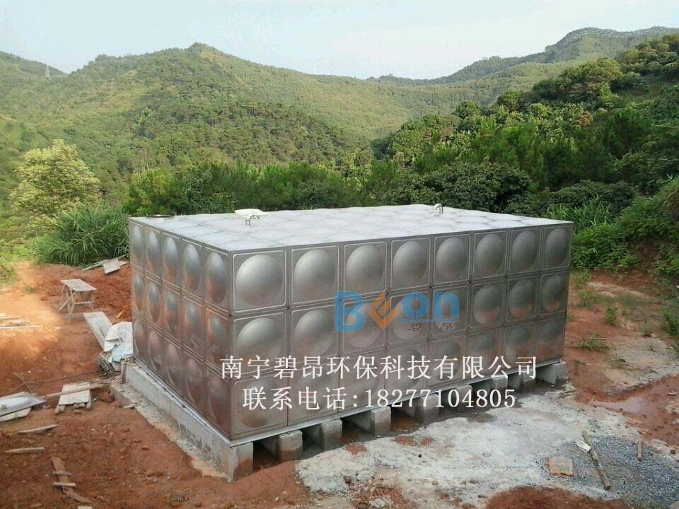 厂家直供广西南宁组合式不锈钢水箱价格