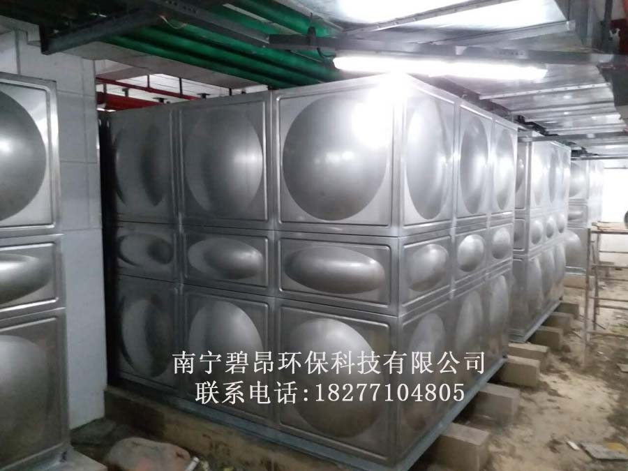 厂家直供广西南宁组合式不锈钢水箱价格