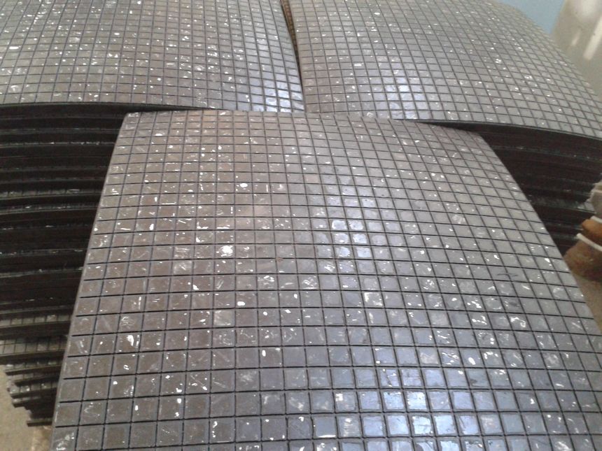 洗煤厂用二合一耐磨陶瓷橡胶复合板