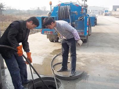上海闵行区梅龙镇管道疏通管道清洗化粪池清理图片