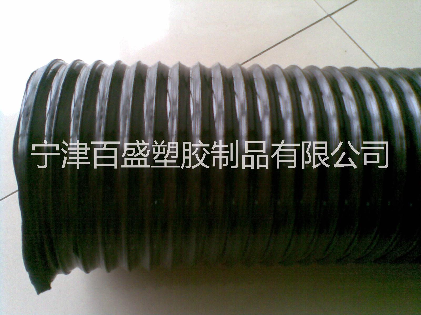 百盛塑胶直销凯斯迪尔采棉机采头风管PU钢丝管耐磨管18910086206