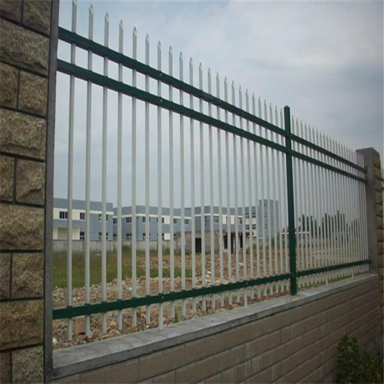 厂家直销锌钢铁艺防护栏，锌钢栅栏，小区别墅安全防护围墙护栏