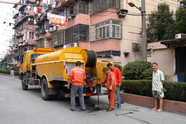 上海闵行疏通下水道 万源城 高压清洗污水管道
