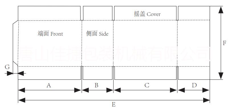 JHXDB-2600-B1全自动糊箱打包联线