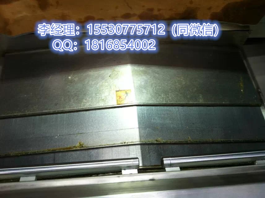 定做桂林桂北M7130G平面磨床防护罩钢板防护罩风琴防护罩