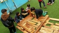 幼儿园碳化积木 幼儿园构建积木