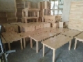 幼儿园实木桌椅实木小椅子图片