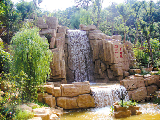 郑州市假山喷泉 石雕喷泉 雕塑喷泉厂家