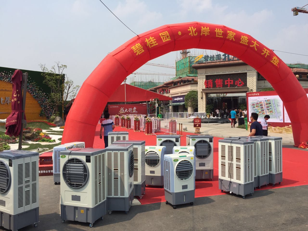 蒸发式冷气机南京租售，移动空调出租 苏州降温冷气机帐篷专用