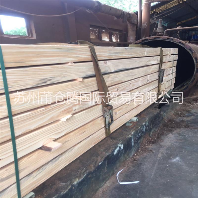 加拿大铁杉优质原材料防腐木方木厂家直销报价图片
