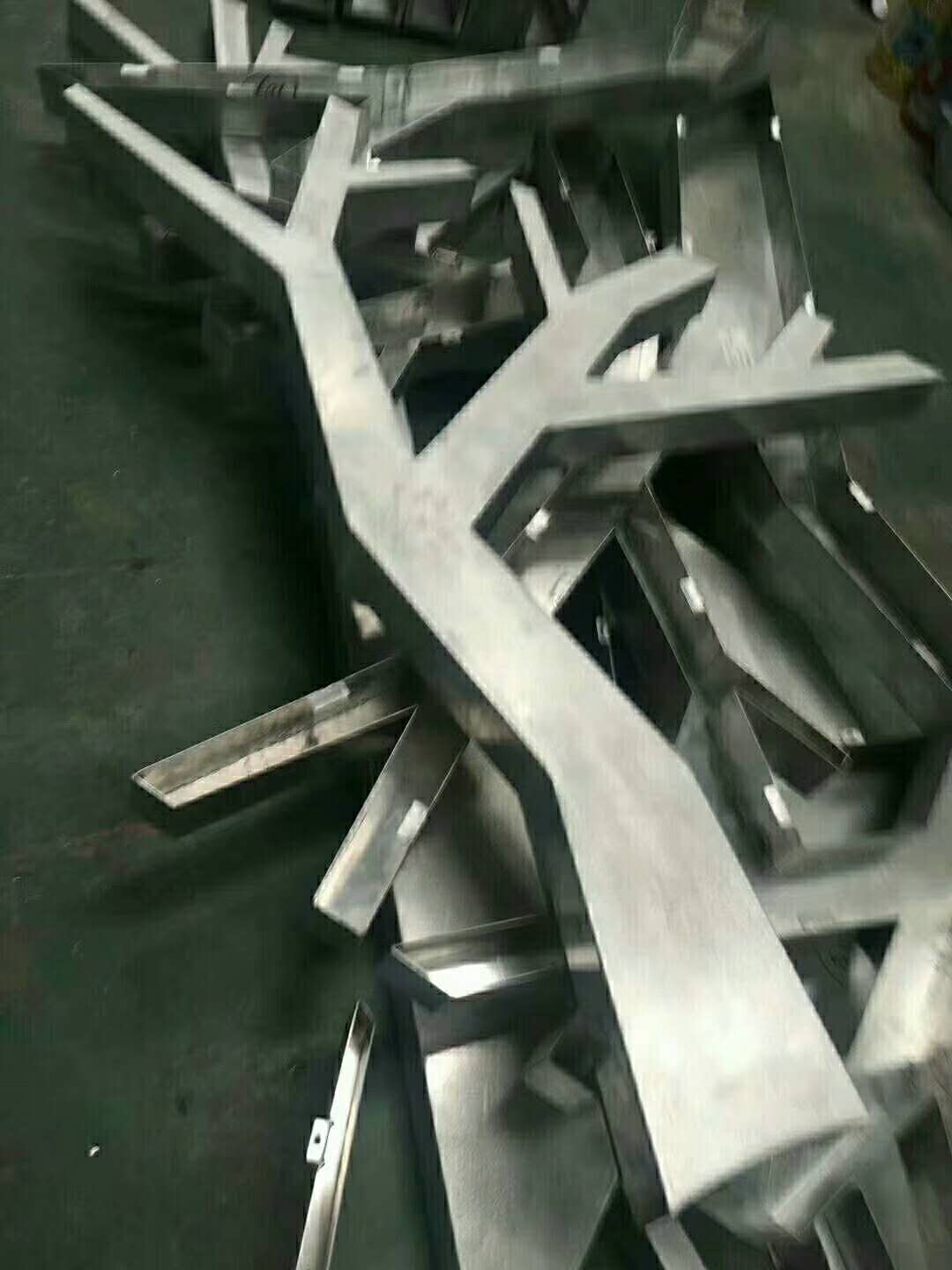 树形铝板   造型铝板   焊接造型铝板    3.0厚焊接铝单板