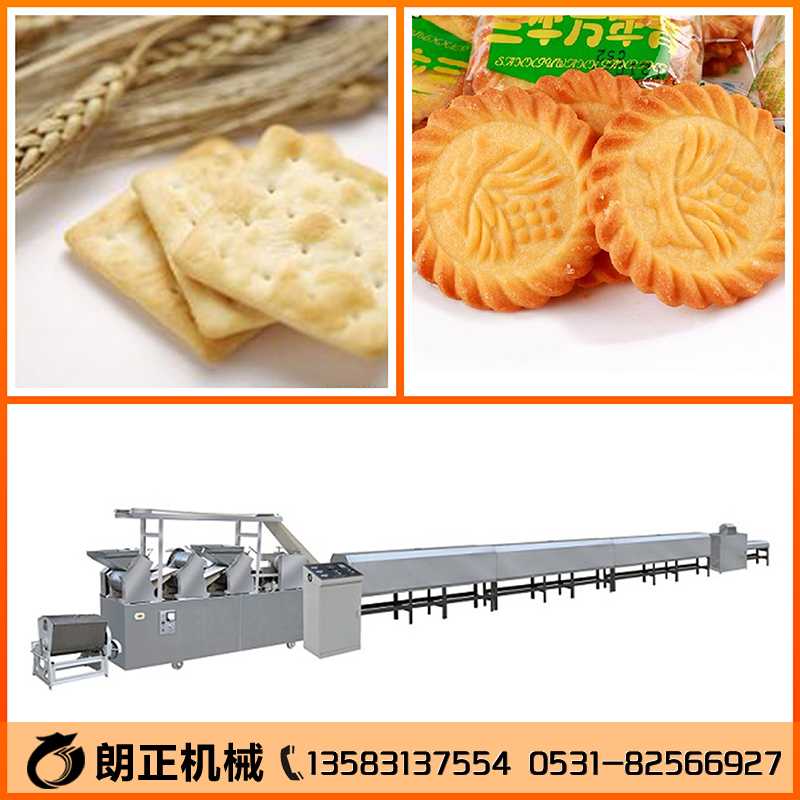 多用饼干加工机器厂家提供技术配方 全自动酥性韧性饼干生产线设备