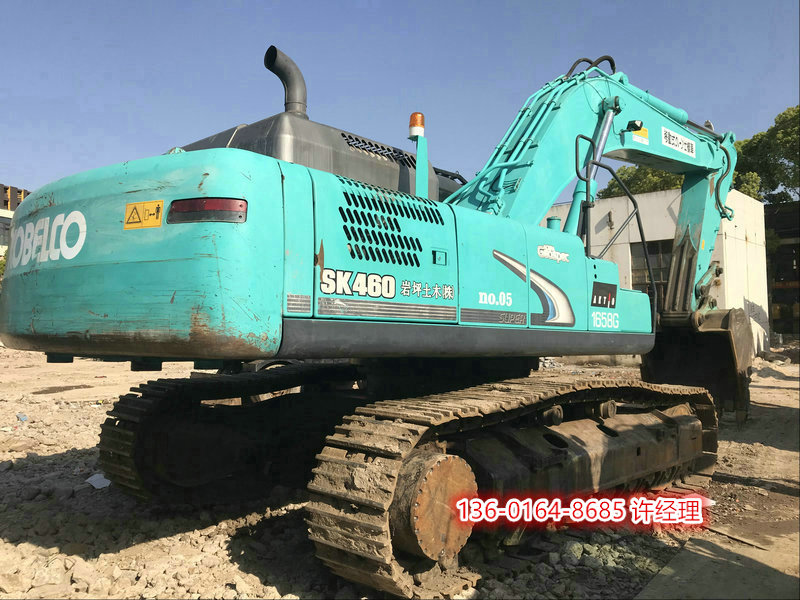 2015年二手神钢SK460超8挖掘机进口直销