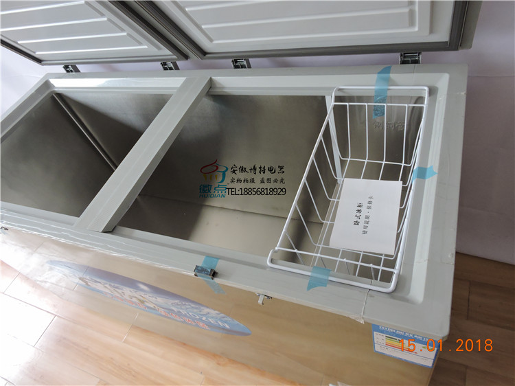 广东供应不锈钢冰柜厨房冷冻柜超市海鲜冷冻储藏柜图片