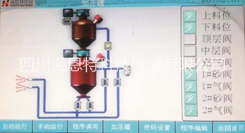 成都海恩特机械臂自动喷砂机