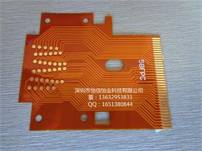 无线鼠标fpc排线厂，模组LCD软性线路板图片