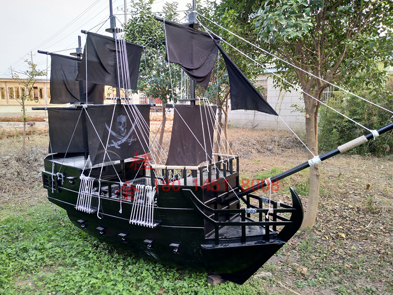 海盗船 装饰海盗船 欧式木船