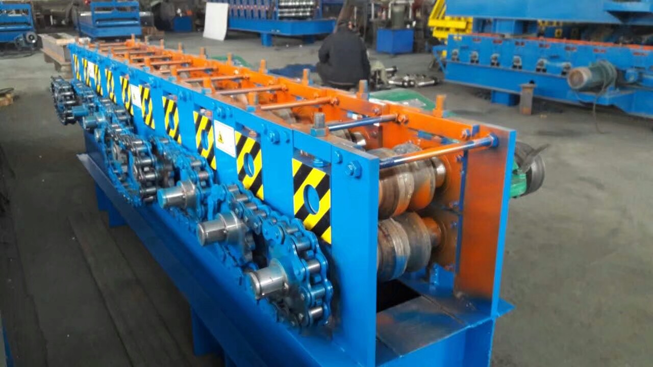 48圆管压管方管机器【建筑踏板设备 架子钢管 圆管变方管机价格 厂家直销】图片