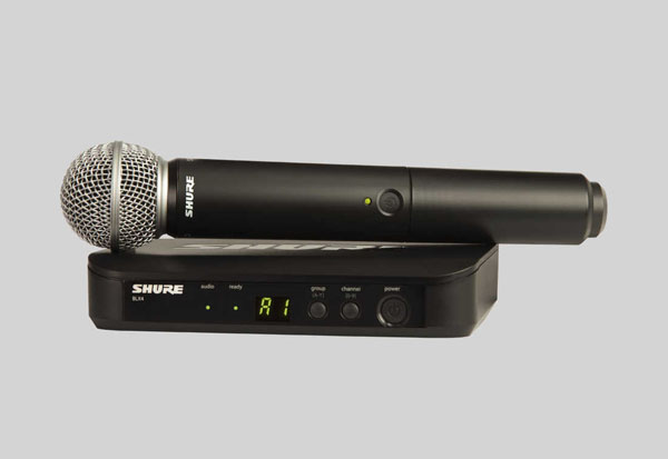 SHURE 舒尔 BLX288/SM58双手持无线话筒