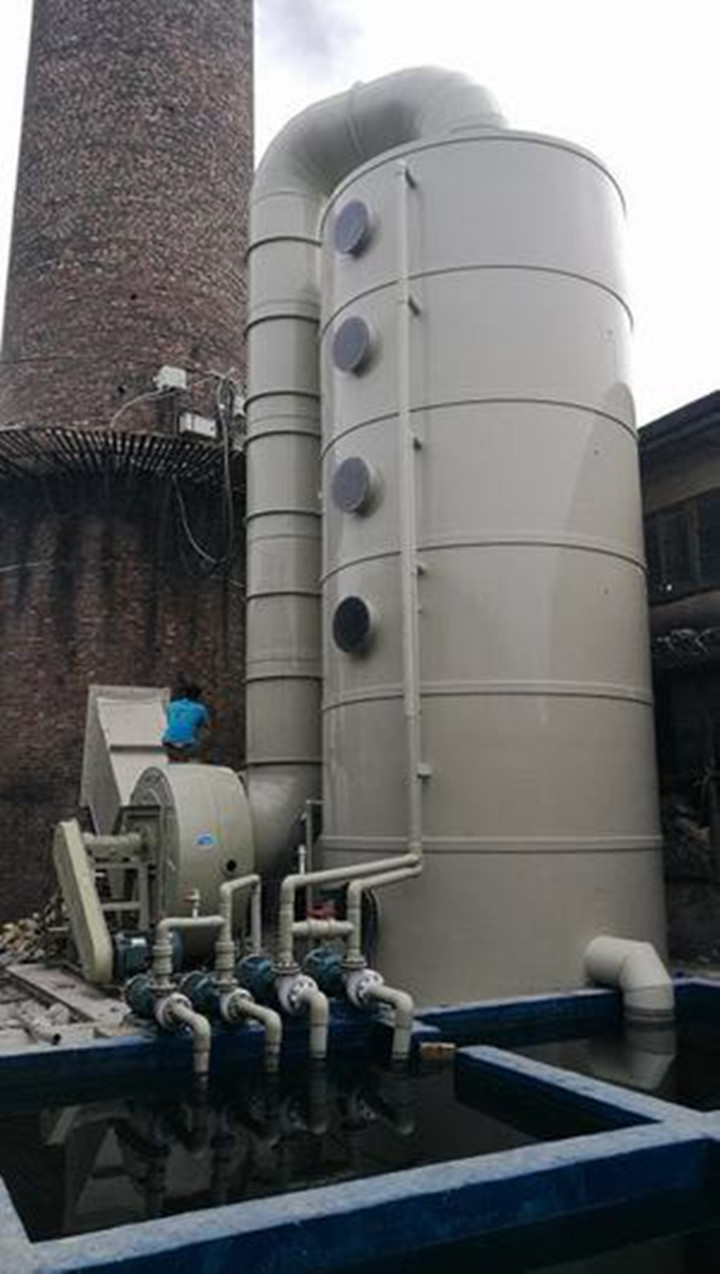 济南市填洗涤·净化塔厂家供应环保局能验收的填料洗涤塔、环保废气净化塔 填洗涤·净化塔