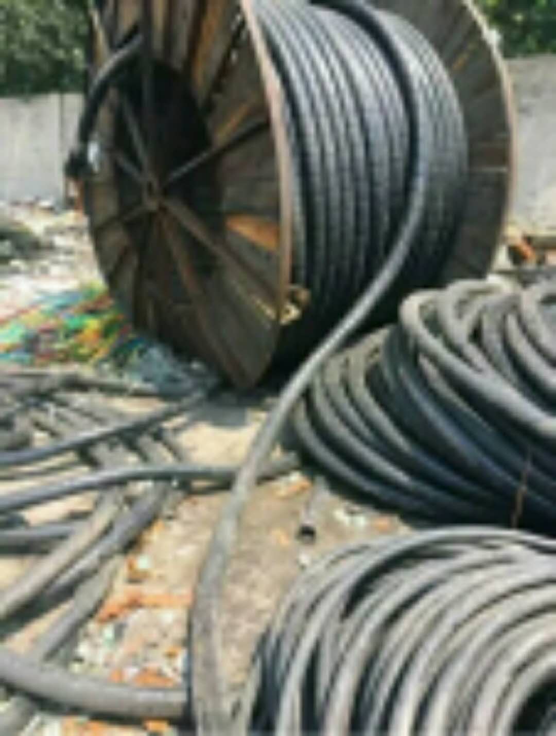 西安市回收废旧电缆上门回收 西安旧电缆收购厂家 西安专业金属回收公司图片