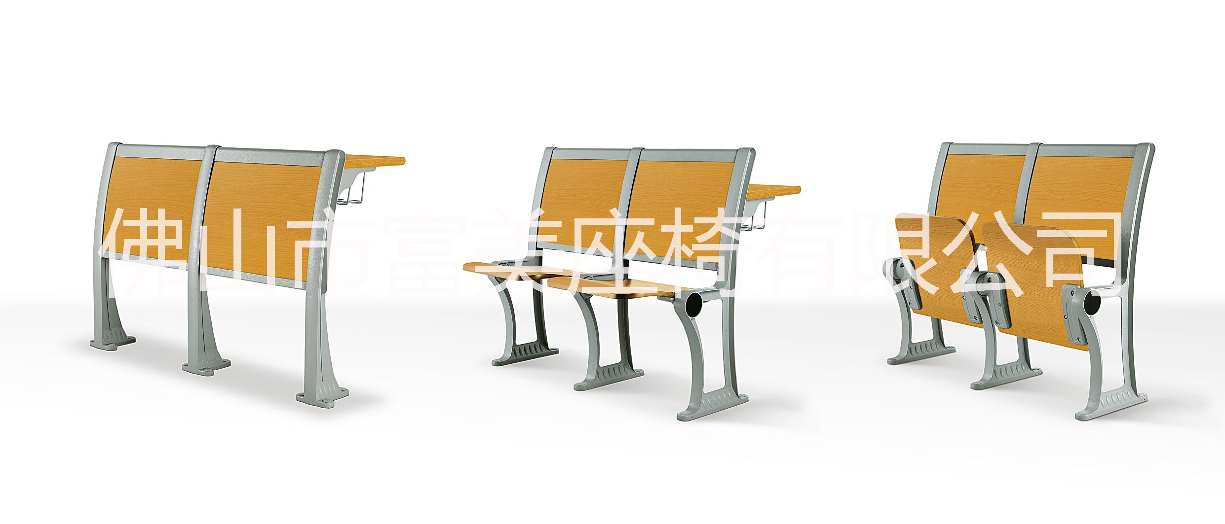 供应学生课桌椅、双人位课桌椅、阶梯教室排椅、钢木课桌椅