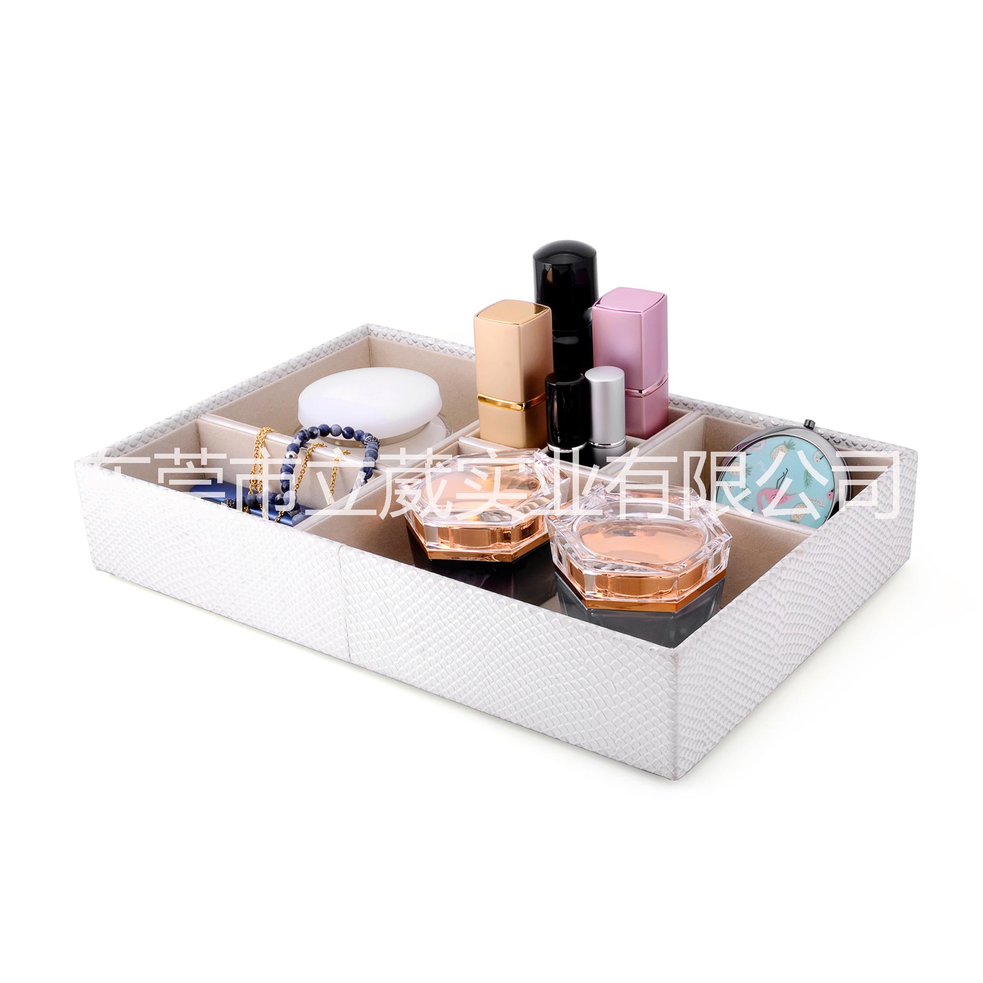 立葳化妆品皮盒收纳盒系列化妆瓶皮盒图片