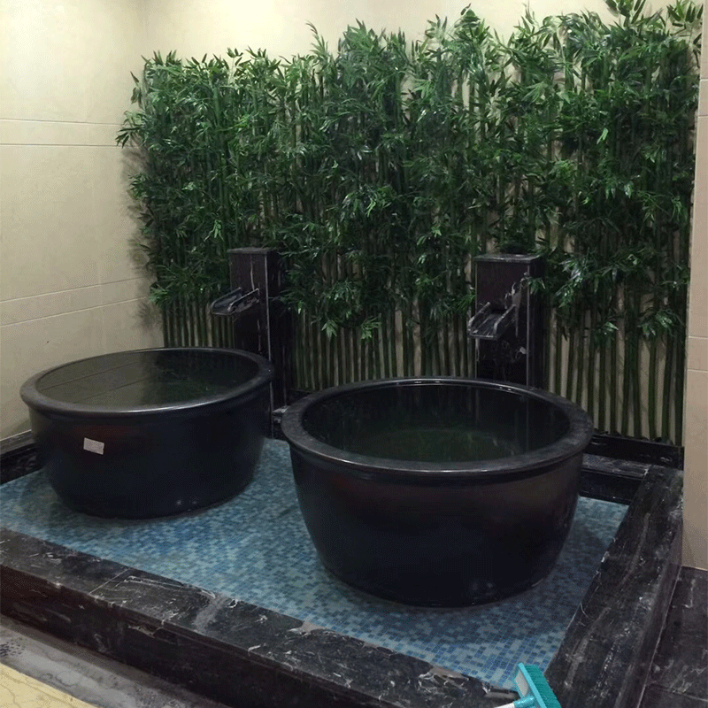 浴缸家用一米二 舒适陶瓷泡澡缸 景德镇陶瓷洗浴大缸厂家