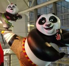 上海多啦A梦道具展览 上海大圣归来道具出租 上海3D画展租赁公司 上海功夫熊猫展览价格