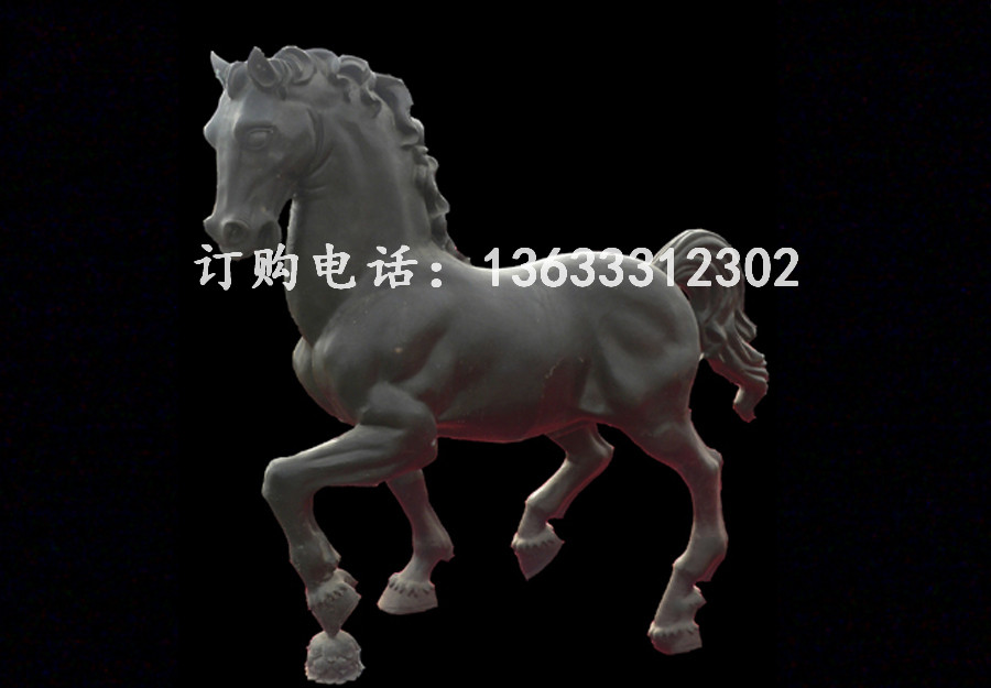 长沙现货厂动物马玻璃钢雕塑可定制