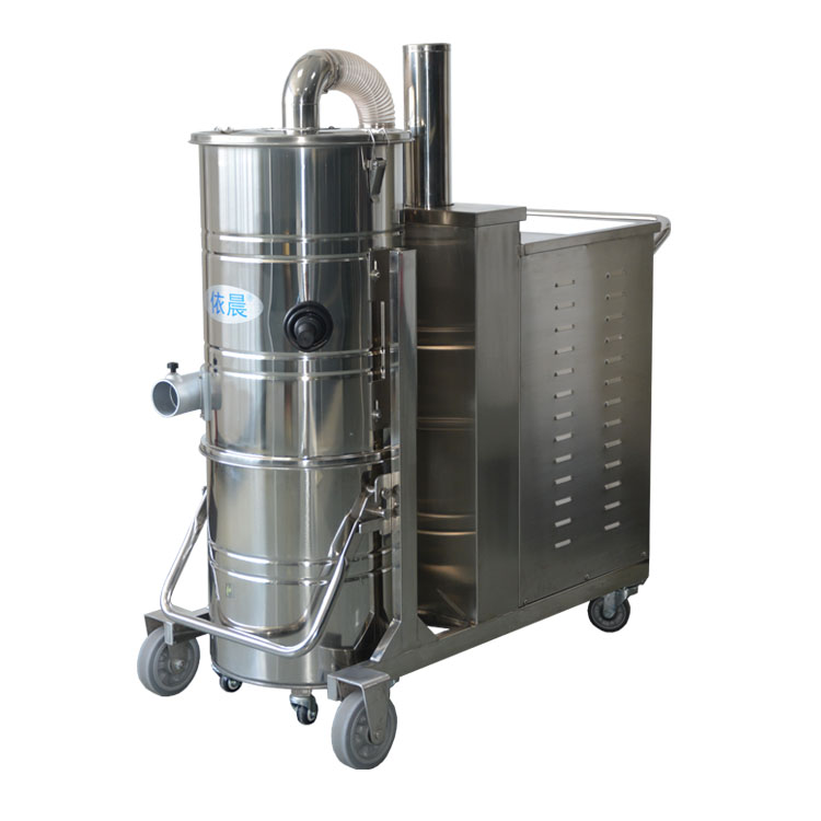 食品包装流水线打磨配套大型三相电移动式工业吸尘机YZ-7500-100B