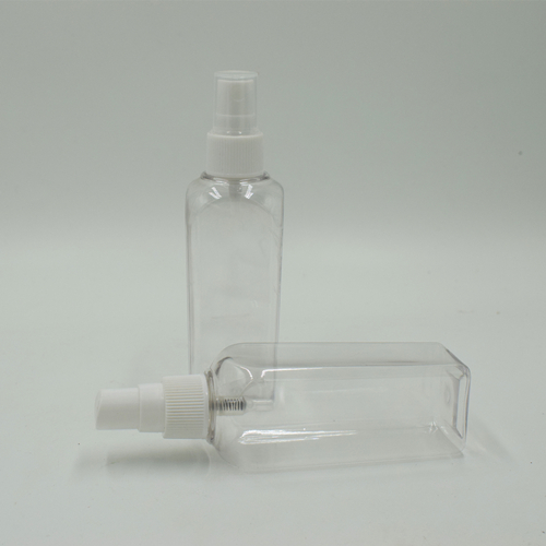 100ml透明塑料瓶 方形化妆水瓶 香水喷雾瓶 PET塑料瓶