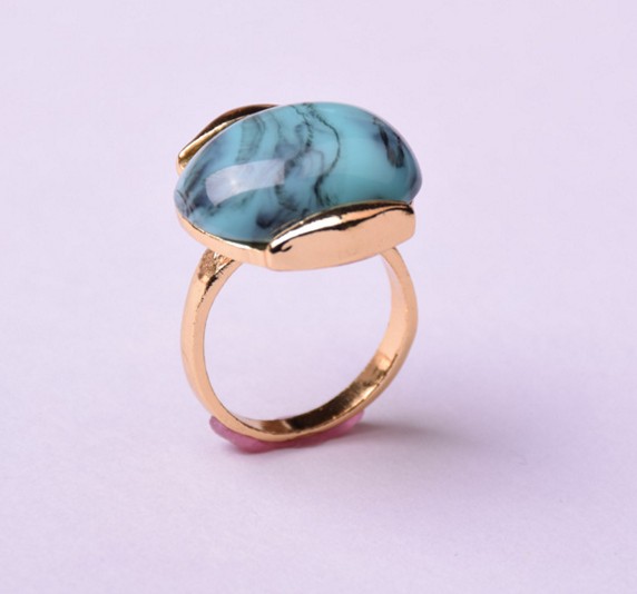 深圳商品批发市场饰品直供宝石戒指 玛瑙精致造型速卖通宝石戒指