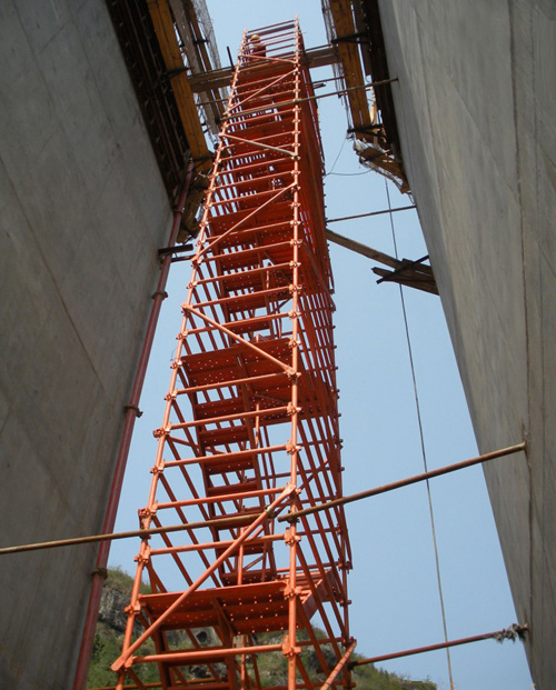 供应组合式施工安全爬梯 基坑施工爬梯