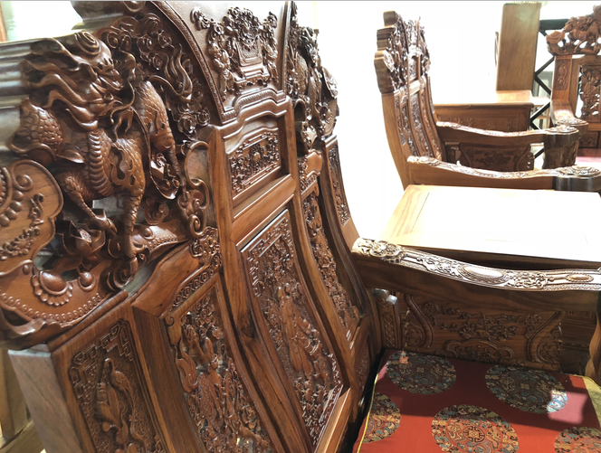 实木转角沙发组合中式仿古雕花沙发多组合现代客厅  实木椅子