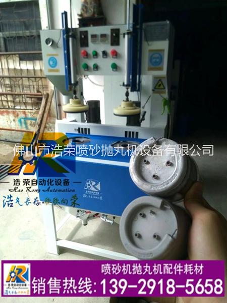 广东厂家供应发热盘自动喷砂机图片
