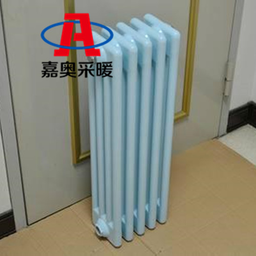 钢四柱散热器长期供应低碳钢暖气片生产厂家嘉奥采暖