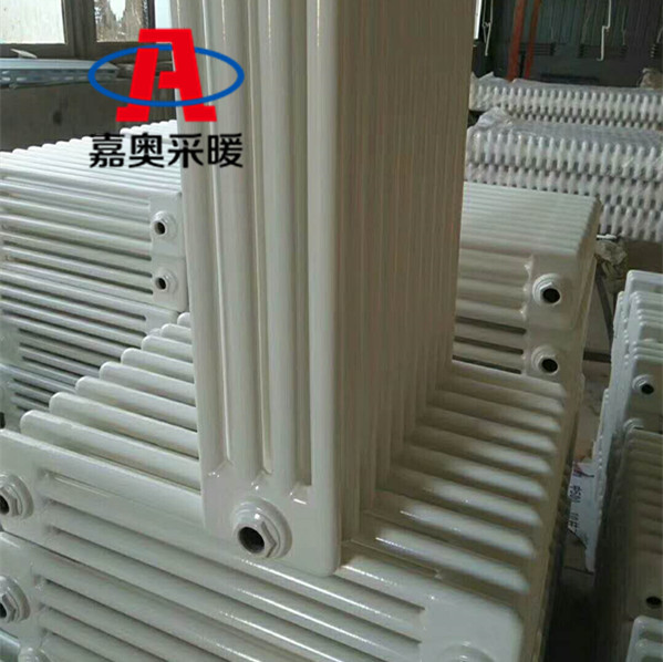 钢四柱散热器长期供应低碳钢暖气片生产厂家嘉奥采暖