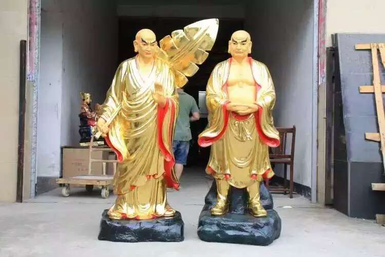 湖南大型佛像-释迦牟尼佛像铸造-玻璃钢佛像专业生产、木雕佛像、琉璃佛像厂家报价图片