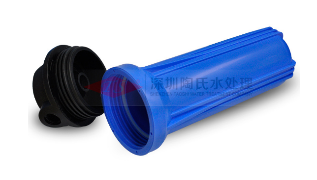 新款10寸内扣蓝色滤瓶 家用纯水机前置滤瓶 2分/4分 净水器配件 10寸滤瓶