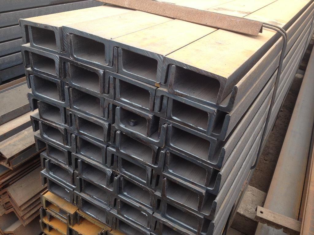 上海市供应日标槽钢现货，Q235日标槽钢厂家图片